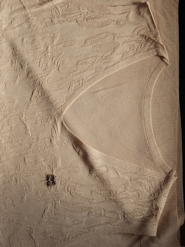 تاپ یقه هفت طرحدار